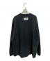 dDdDdDd (デー) SUPER BIG CREW SWEAT ブラック サイズ:Ｍ：9000円