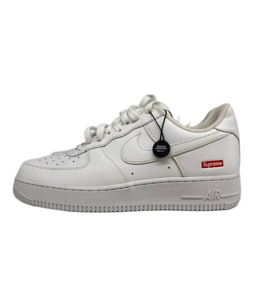 NIKE（ナイキ）NIKE (ナイキ) SUPREME (シュプリーム) ローカットスニーカー ホワイト サイズ:27㎝ 未使用品の古着・服飾アイテム