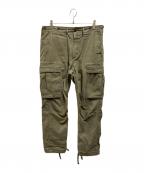 RRLダブルアールエル）の古着「コットンサープラスカーゴパンツ」｜グリーン