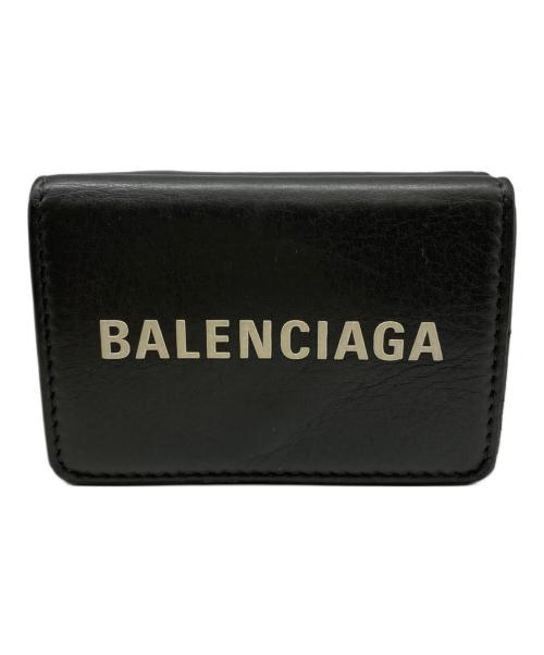 BALENCIAGA（バレンシアガ）BALENCIAGA (バレンシアガ) エブリデイ三つ折り財布 グレーの古着・服飾アイテム