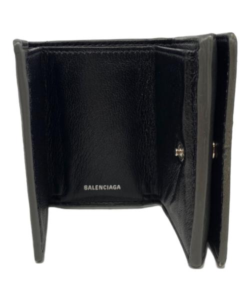 BALENCIAGA（バレンシアガ）BALENCIAGA (バレンシアガ) エブリデイ三つ折り財布 グレーの古着・服飾アイテム