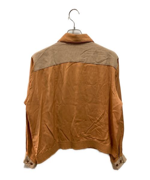 Weather Jack（ウェザージャック）Weather Jack (ウェザージャック) ヴィンテージギャバジンジャケット ブラウン サイズ:42の古着・服飾アイテム