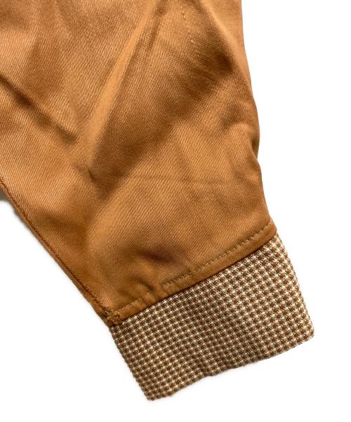 Weather Jack（ウェザージャック）Weather Jack (ウェザージャック) ヴィンテージギャバジンジャケット ブラウン サイズ:42の古着・服飾アイテム