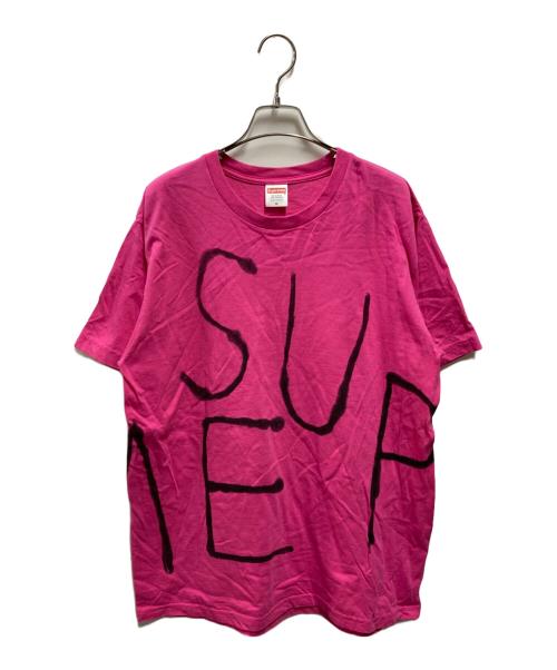 SUPREME（シュプリーム）SUPREME (シュプリーム) 25SS Painted Tee ピンク サイズ:Mの古着・服飾アイテム