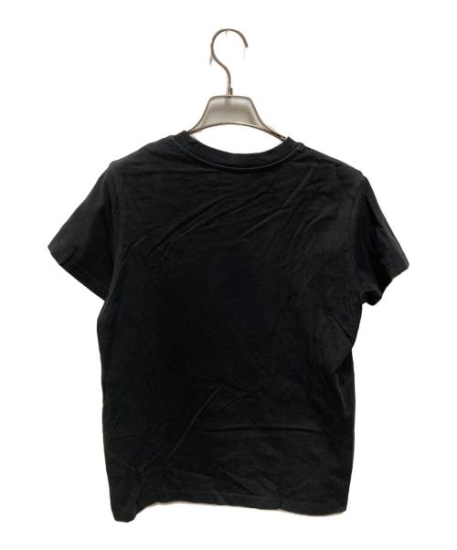 MONCLER（モンクレール）MONCLER (モンクレール) ロゴTシャツ ブラック サイズ:Sの古着・服飾アイテム