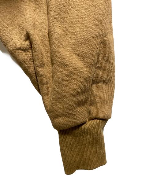 MEYAME（メヤメ）MEYAME (メヤメ) LONG ZIP SWEAT SHIRT ブラウン サイズ:FREEの古着・服飾アイテム