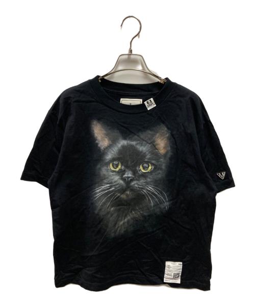 MIHARA YASUHIRO（ミハラヤスヒロ）MIHARA YASUHIRO (ミハラヤスヒロ) Cat Printed T-shirt キャットプリントTシャツ K15TS771 ブラック サイズ:38の古着・服飾アイテム