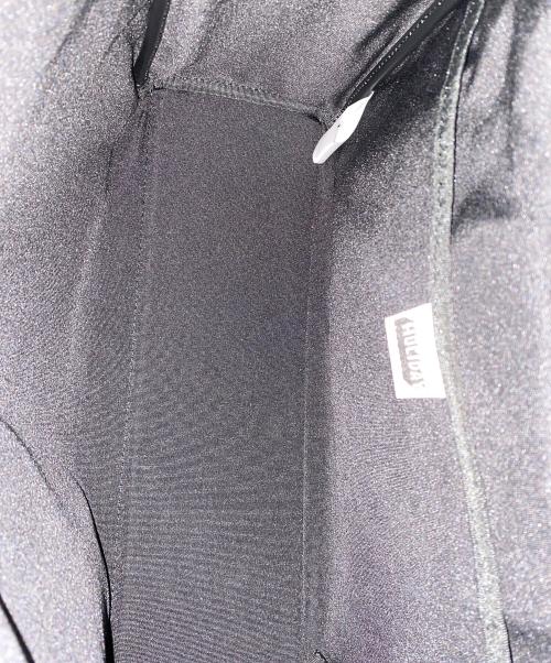 holiday（ホリデー）holiday (ホリデー) LEATHER FLAP BIG BAG ブラックの古着・服飾アイテム