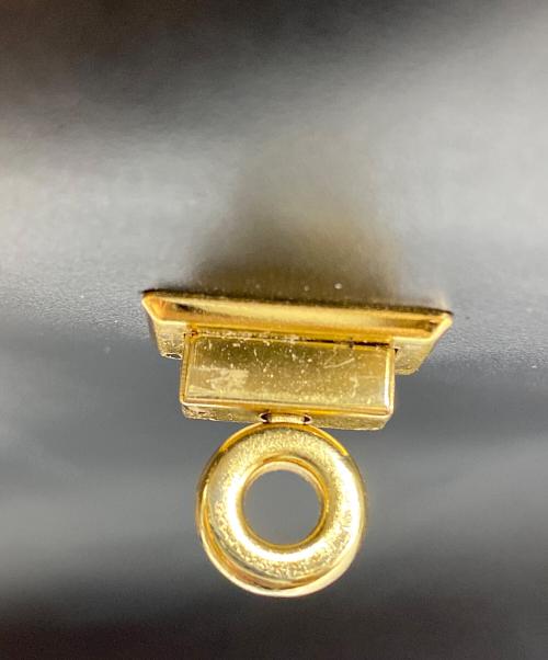 holiday（ホリデー）holiday (ホリデー) LEATHER FLAP BIG BAG ブラックの古着・服飾アイテム