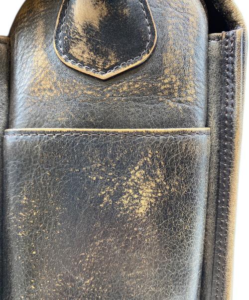 holiday（ホリデー）holiday (ホリデー) LEATHER FLAP BAG ブラウンの古着・服飾アイテム