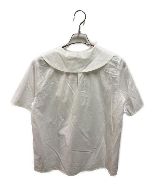 UNITED ARROWS（ユナイテッドアローズ）UNITED ARROWS (ユナイテッドアローズ) リボンプルオーバーブラウス ホワイト サイズ:FREE 未使用品の古着・服飾アイテム
