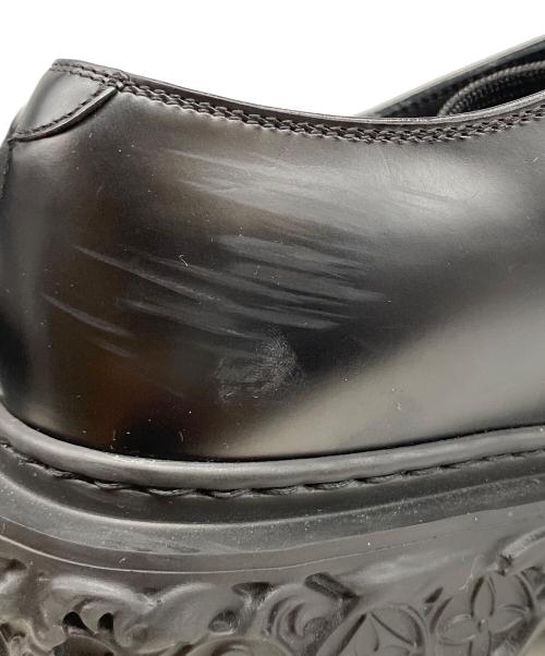 LOUIS VUITTON（ルイ ヴィトン）LOUIS VUITTON (ルイ ヴィトン) スタッズバロックラインダービー シューズ ブラック サイズ:6の古着・服飾アイテム