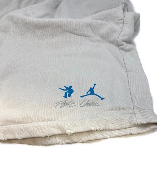 JORDAN（ジョーダン）JORDAN (ジョーダン) UNION (ユニオン) スウェットハーフパンツ ベージュ サイズ:XXLの古着・服飾アイテム