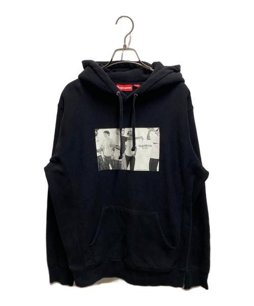 SUPREME（シュプリーム）SUPREME (シュプリーム) Classic Ad Hooded Sweatshirt ブラック サイズ:Mの古着・服飾アイテム