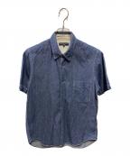 COMME des GARCONS HOMMEコムデギャルソン オム）の古着「シャツ」｜インディゴ