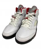 NIKEナイキ）の古着「Nike Air Jordan 5 Retro 'Fire Red'」｜ホワイト