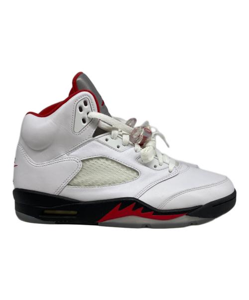 NIKE（ナイキ）NIKE (ナイキ) Nike Air Jordan 5 Retro 'Fire Red' ホワイト サイズ:28㎝の古着・服飾アイテム