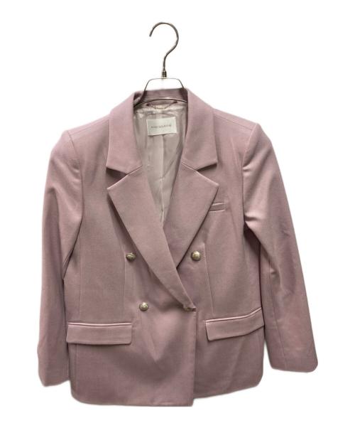 Pinky & Dianne（ピンキーアンドダイアン）Pinky & Dianne (ピンキーアンドダイアン) ダブルブレストジャケット ピンク サイズ:Ｍの古着・服飾アイテム