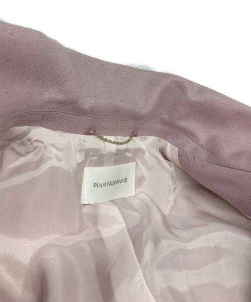 Pinky & Dianne（ピンキーアンドダイアン）Pinky & Dianne (ピンキーアンドダイアン) ダブルブレストジャケット ピンク サイズ:Ｍの古着・服飾アイテム