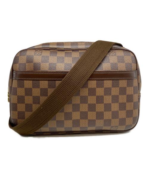 LOUIS VUITTON（ルイ ヴィトン）LOUIS VUITTON (ルイ ヴィトン) リポーターPM　ショルダーバッグ　ダミエ ブラウンの古着・服飾アイテム