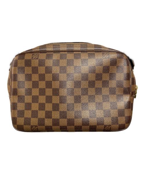 LOUIS VUITTON（ルイ ヴィトン）LOUIS VUITTON (ルイ ヴィトン) リポーターPM　ショルダーバッグ　ダミエ ブラウンの古着・服飾アイテム
