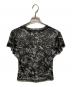 CHARLES JEFFREY LOVERBOY (チャールズ ジェフリー ラバーボーイ) メッシュ総柄Ｔシャツ ブラック サイズ:L：6000円
