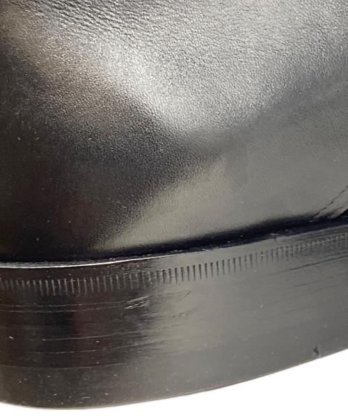 VERSACE（ヴェルサーチェ）VERSACE (ヴェルサーチェ) ブーツ ブラック サイズ:401/2の古着・服飾アイテム