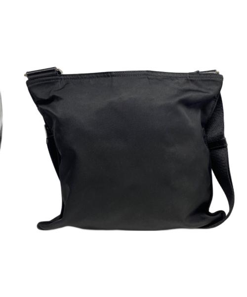 PRADA（プラダ）PRADA (プラダ) ナイロンショルダーバッグ ブラックの古着・服飾アイテム
