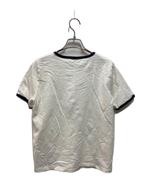 CELINE（セリーヌ）CELINE (セリーヌ) トリオンフロゴTシャツ ホワイト サイズ:Ｌの古着・服飾アイテム
