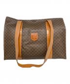 CELINEセリーヌ）の古着「マカダム柄トートバッグ」｜ブラウン