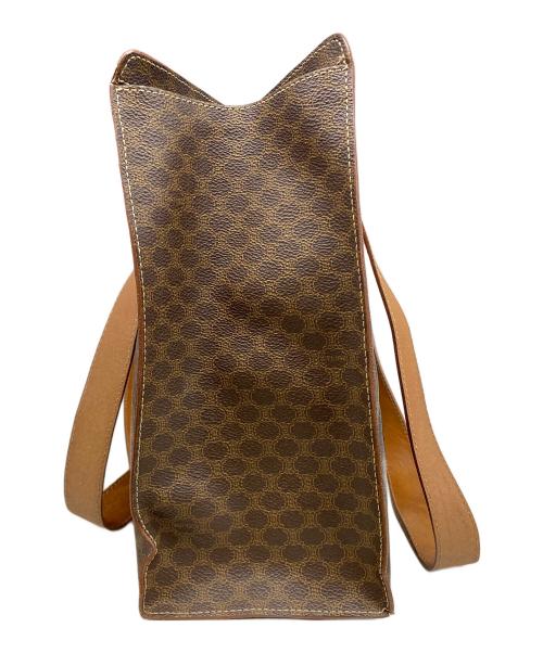 CELINE（セリーヌ）CELINE (セリーヌ) マカダム柄トートバッグ ブラウンの古着・服飾アイテム