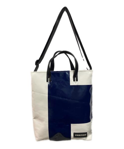 FREITAG（フライターグ）FREITAG (フライターグ) LELAND ネイビー×ホワイトの古着・服飾アイテム