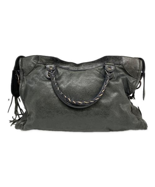 BALENCIAGA（バレンシアガ）BALENCIAGA (バレンシアガ) 2WAYバッグ ブラックの古着・服飾アイテム