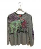 DIESELディーゼル）の古着「T-BOXT-LS-R12」｜グリーン