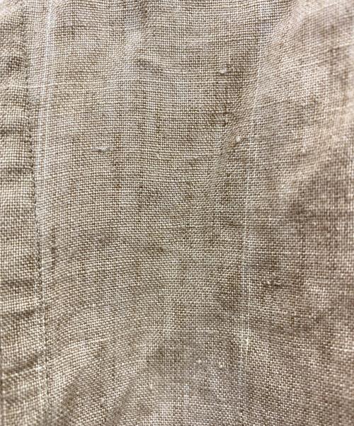 Porter Classic（ポータークラシック）Porter Classic (ポータークラシック) ROLL UP LINEN COTTON SHIRT ベージュ サイズ:Ｓの古着・服飾アイテム