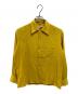 woolf brothers（ウルフブラザーズ）の古着「ヴィンテージ開襟シャツ」｜イエロー