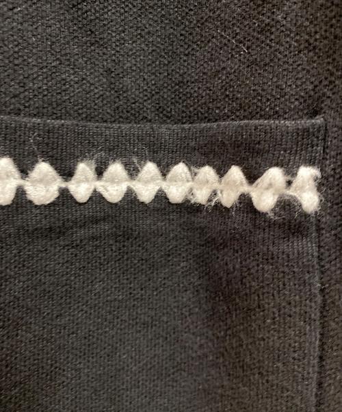 TTT MSW（ティー）TTT MSW (ティー) 25SS ジップアップニットジャケット ブラック サイズ:Ｍの古着・服飾アイテム