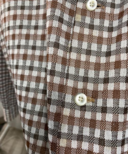 Cascade（キャスケイド）Cascade (キャスケイド) ヴィンテージシャツ ブラウン サイズ:Ⅼの古着・服飾アイテム