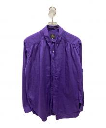 Needles（ニードルズ）の古着「Ascot Collar EDW Shirt Cotton Broadcloth」｜パープル