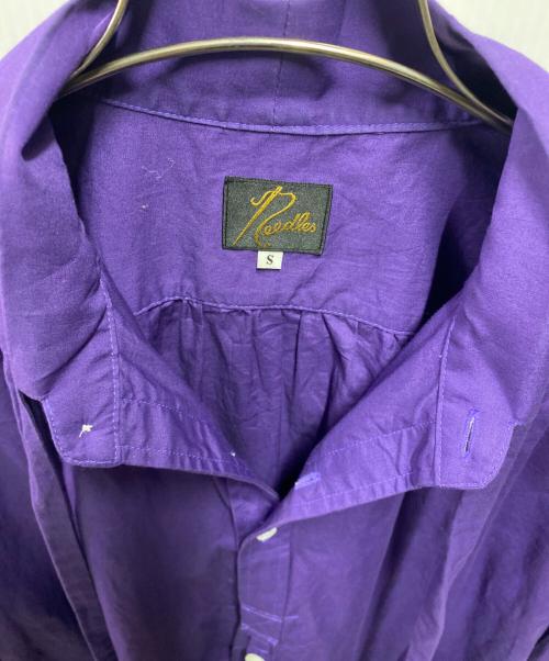 Needles（ニードルズ）Needles (ニードルズ) Ascot Collar EDW Shirt Cotton Broadcloth パープル サイズ:Sの古着・服飾アイテム