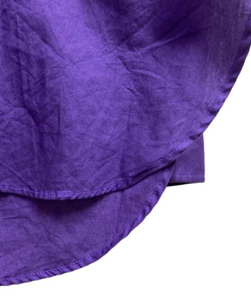 Needles（ニードルズ）Needles (ニードルズ) Ascot Collar EDW Shirt Cotton Broadcloth パープル サイズ:Sの古着・服飾アイテム