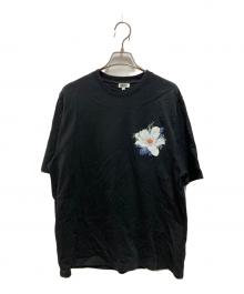 KENZO（ケンゾー）の古着「フラワーロゴＴシャツ」｜ブラック