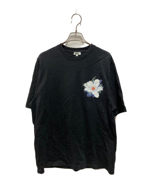 KENZO（ケンゾー）KENZO (ケンゾー) フラワーロゴＴシャツ ブラック サイズ:Ｍの古着・服飾アイテム