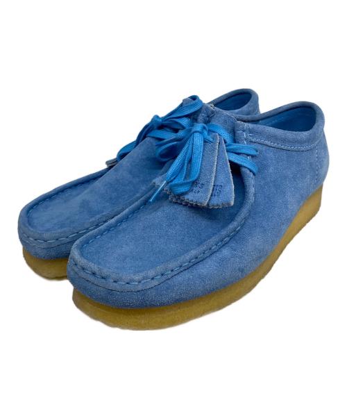 CLARKS（クラークス）CLARKS (クラークス) Wallabee ブルー サイズ:9の古着・服飾アイテム