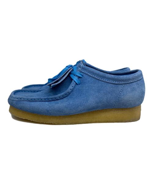 CLARKS（クラークス）CLARKS (クラークス) Wallabee ブルー サイズ:9の古着・服飾アイテム