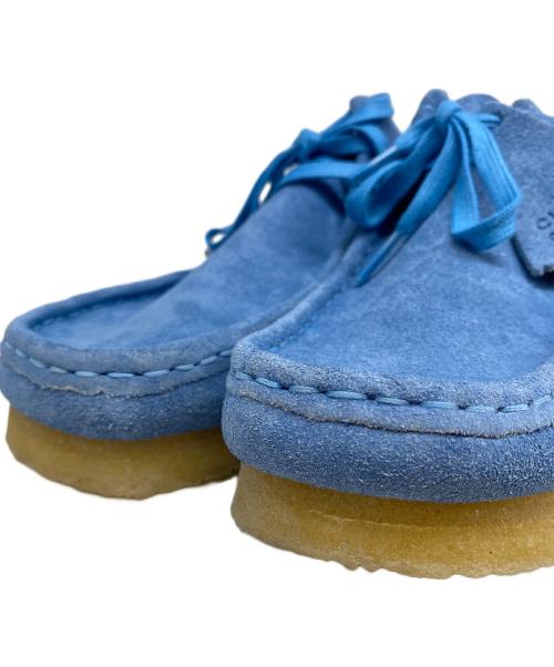 CLARKS（クラークス）CLARKS (クラークス) Wallabee ブルー サイズ:9の古着・服飾アイテム
