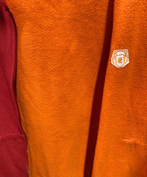 stussy（ステューシー）stussy (ステューシー) ヘッドホンロゴパーカー レッド サイズ:Ｍの古着・服飾アイテム