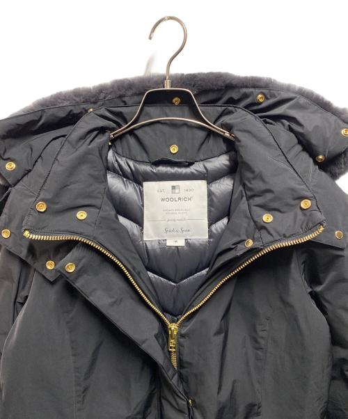 WOOLRICH（ウールリッチ）WOOLRICH (ウールリッチ) Spick and Span (スピックアンドスパン) BOW BRIDGE COAT ブラック サイズ:Ｍの古着・服飾アイテム