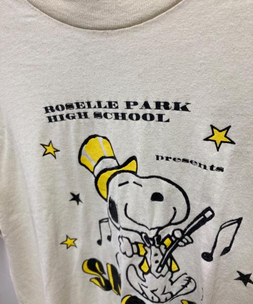 Hanes（ヘインズ）Hanes (ヘインズ) 80's SNOOPY TEE イエロー サイズ:Ｌの古着・服飾アイテム