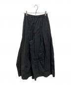 ENFOLDエンフォルド）の古着「25SS WAVE DRAPETROUSERS」｜ブラック